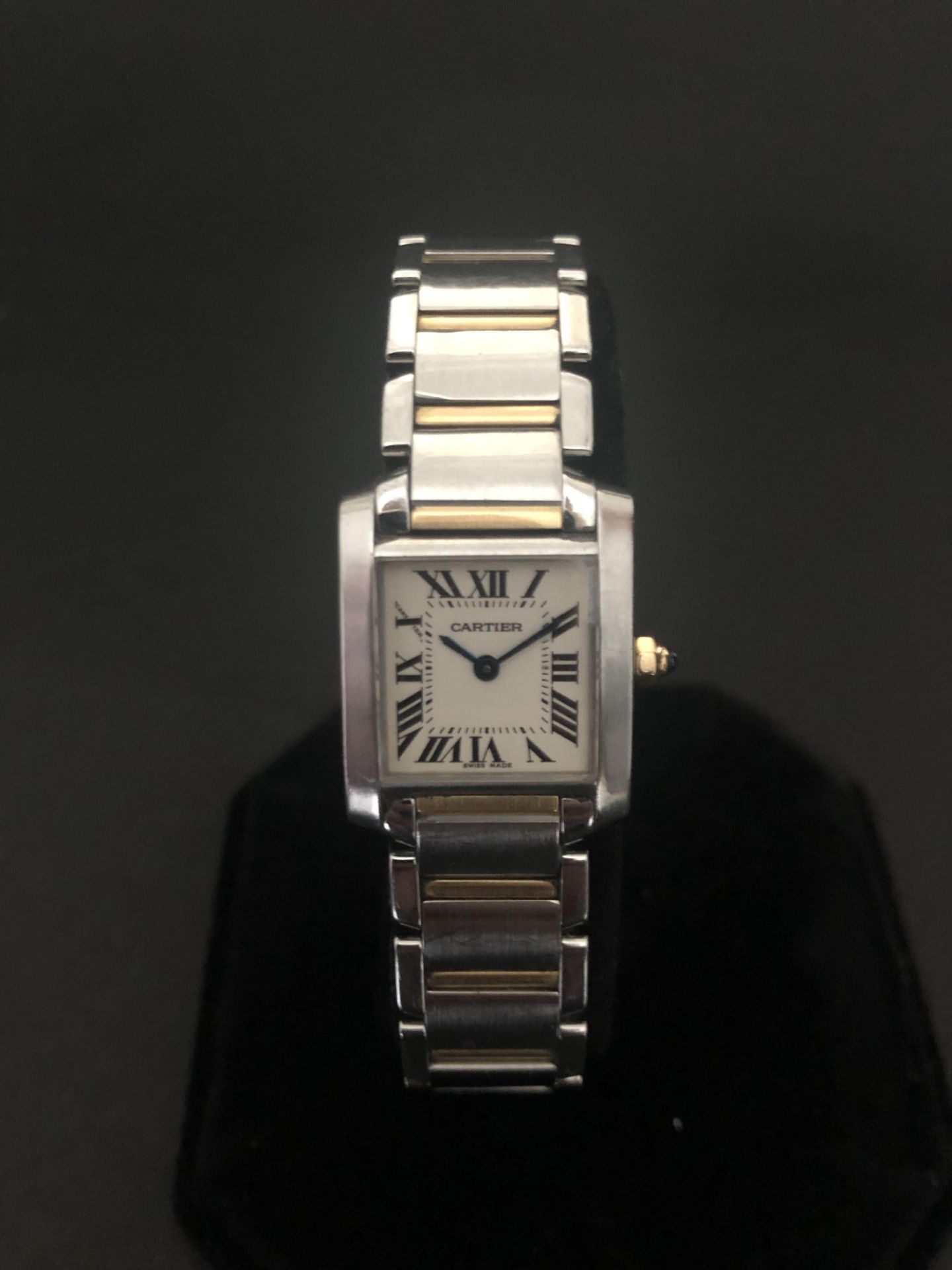 Cartier Bi-metal Ladies Tank Francaise