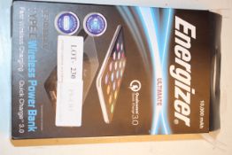 BOXED ENERGIZER ULTIMATE TYPE-C WIRELESS POWER BANK RRP £36.50Condition ReportAppraisal Available on