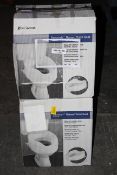 2X BOXED HOMECRAFT SAVANNAH RAISED TOILET SEATS COMBINED RRP £60.00Condition ReportAppraisal