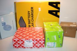 5X ASSORTED MOTORING ITEMS BY FEBI BILSTEIN, AA, BLUEPRINT & OTHER (IMAGE DEPICTS STOCK)Condition