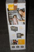 BOXED JOLE MEET KUBBIE SLEEP BEDSIDE TRAVEL COT RRP £99.00Condition ReportAppraisal Available on