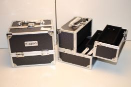 2X ASSORTED LAROC MAKE-UP CASESCondition ReportAppraisal Available on Request- All Items are