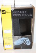 BOXED AA FOLDABLE SNOW SHOVEL RRP £13.99Condition ReportAppraisal Available on Request- All Items