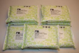 20X BOXED MOTHERCARE NATURAL BABY WIPES (2X BOXES 10PACKS)Condition ReportAppraisal Available on