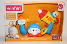 BOXED WINFUN THE LITTLE BUILDER TOOL SET Condition ReportAppraisal Available on Request- All Items