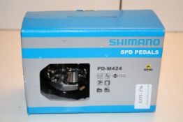 BOXED SHIMANO SPD PEDALS PD-M424 RRP £25.00Condition ReportAppraisal Available on Request- All Items