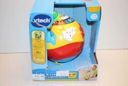 BOXED VTECH CRAWL & LEARN BRIGHT LIGHTS BALL 6-36MTHSCondition ReportAppraisal Available on Request-