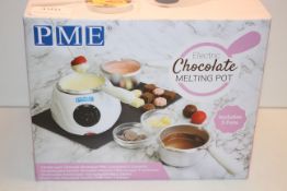 BOXED PME ELECTRIC CHOCOLATE MELTING POT RRP £19.99Condition ReportAppraisal Available on Request-