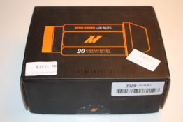 BOXED MISHIMOTO OPEN ENDED LUG NUTS 20PIECE SET RRP £34.99Condition ReportAppraisal Available on