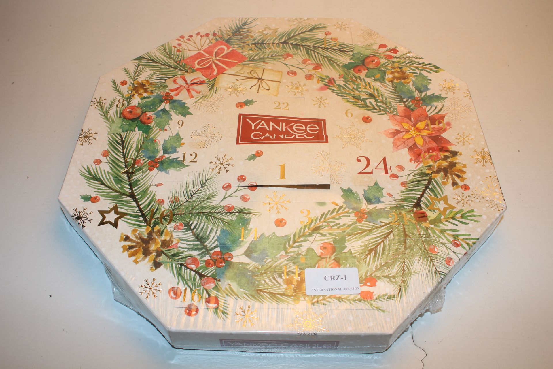 BOXED YANKEE CANDLE ADVENT CALENDAR Condition ReportAppraisal Available on Request- All Items are