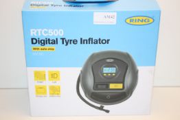 BOXED RING RTC500 DIGITAL TYRE INFLATOR 12V DC RRP £39.52Condition ReportAppraisal Available on