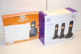 2X BOXED ASSORTED PHONES BY BT & GIGASET COMBINED RRP £49.00Condition ReportAppraisal Available on