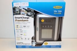BOXED RING SMART CHARGE PREMIUM+ INTELLIGENT BATTERY CHARGER AND BATTERY ANALYSER 12V 12A RRP £85.