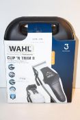 BOXED WAHL CLIP 'N TRIM 2 CORDED HAIR CLIPPER & INTEGRATED HAIR TRIMMER RRP £34.99Condition