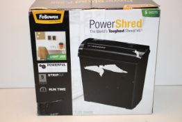 BOXED FELLOWES POWERSHRED P-25S SHREDDER RRP £24.99Condition ReportAppraisal Available on Request-