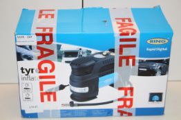 BOXED RING RAPID DIGITAL TYRE INFLATOR RRP £39.99Condition ReportAppraisal Available on Request- All