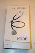 BOXED +MDF INSTRUMENTS ACOUSTICA STETHOSCOPE RRP £28.99Condition ReportAppraisal Available on