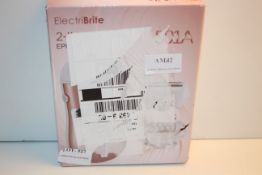 BOXED ELECTRIBRITE 2-IN-1 EPILATOR KITCondition ReportAppraisal Available on Request- All Items