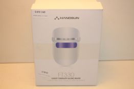 BOXED HANGSUN LIGHT THERAPY ACNE MASK FT330 100% UV FREE AND CHEMICAL FREE TREATMENT RRP £62.