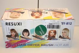 BOXED RESUXI 5-IN-1 HAIR DRYER BRUSH HOT AIR BY-812 RRP £25.67Condition ReportAppraisal Available on