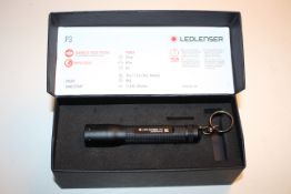 BOXED LEDLENSER P3 ADVANCED FOCUS SYTEM LED TORCH 25 LUMEN RRP £16.55Condition ReportAppraisal