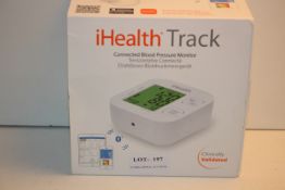 BOXED IHEALTH TRACK CONNECTED BLOOD PRESSURE MONITOR KN550-BT RRP £33.58Condition ReportAppraisal