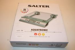 BOXED SALTER AQUATRONIC SCALE RRP £25.99Condition ReportAppraisal Available on Request- All Items