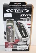 BOXED CTEK BATTERY CHARGER MXS 5.0 12V/5A RRP £103.73Condition ReportAppraisal Available on Request-