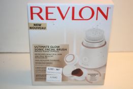 BOXED REVLON ULTIMATE GLOW SONIC FACIAL BRUSH Condition ReportAppraisal Available on Request- All