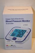 BOXED UPPER ARM ELECTRONIC BLOOD PRESSURE MONITOR MODEL: U83H RRP £17.99Condition ReportAppraisal