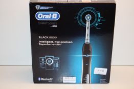 BOXED ORAL B SMARTSERIES POWERED BY BRAUN BLACK 6500 BLUETOOTH TOOTHBRUSH RRP £129.00Condition