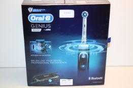 BOXED ORAL B GENIUS 9000 POWERED BY BRAUN 9000 TOOTHBRUSH RRP £150.00Condition ReportAppraisal