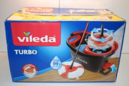 BOXED VILEDA TURBO MOP BUCKET SYSTEM RRP £35.00Condition ReportAppraisal Available on Request- All