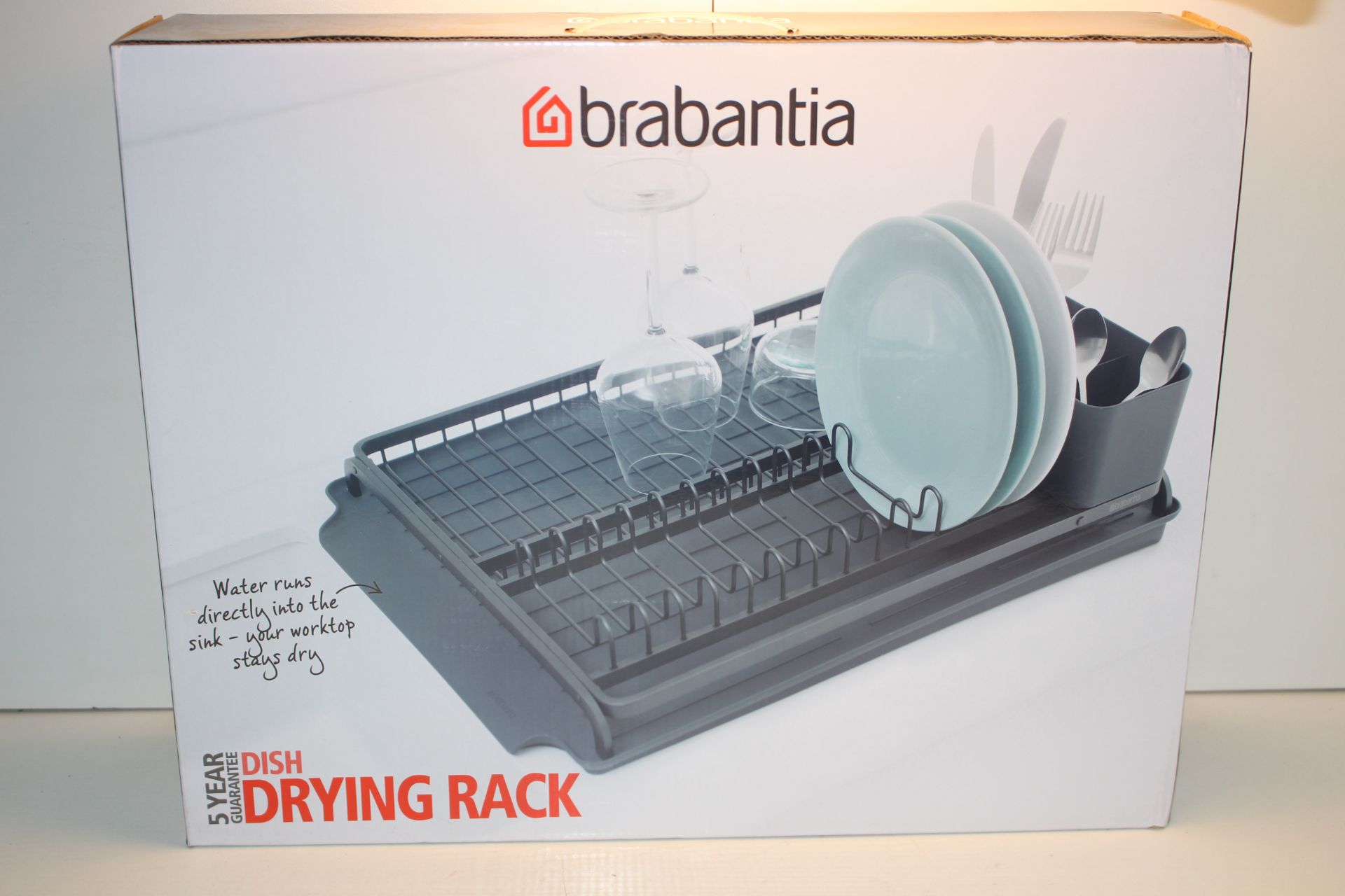 BOXED BRABANTIA DISH DRYING RACK Condition ReportAppraisal Available on Request- All Items are