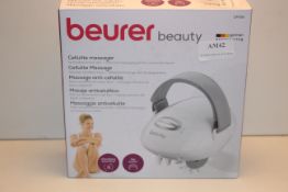 BOXED BEURER BEAUTY CELLULITE MASSAGER MODEL: CM50 RRP £44.99Condition ReportAppraisal Available