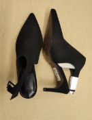 1 X UNBOXED BLACK SLINGBACK HEELS SIZE 6 £38Condition ReportALL ITEMS ARE BRAND NEW WITH TAGS UNLESS