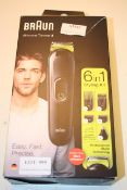 BOXED BRAUN ALL-IN-ONE TRIMMER 3 MODEL: MGK3221 RRP £49.99Condition ReportAppraisal Available on