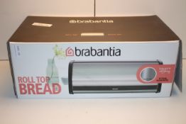 BOXED BRABANTIA ROLL TOP BREAD BIN RRP £30.00Condition ReportAppraisal Available on Request- All