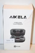 BOXED AIKELA WIRELESS EARPHONES S8 PLUS RRP £54.00Condition ReportAppraisal Available on Request-