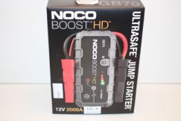 BOXED NOCO BOOST ULTRASAFE JUMP STARTER GB70 12V 2000A RRP £185.00Condition ReportAppraisal