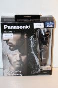 BOXED PANASONIC WET/DRY WASHABLE BEARD TRIMMER MODEL: ER-GB42-K RRP £29.99Condition