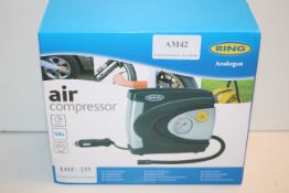 BOXED RING AIR COMPRESSOR ANALOGUE RRP £29.99Condition ReportAppraisal Available on Request- All