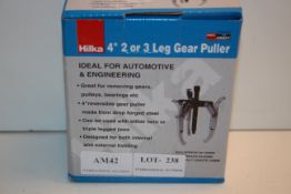 BOXED HILKA 4" 2OR3 LEG GEAR PULLER Condition ReportAppraisal Available on Request- All Items are