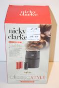 BOXED NICKY CLARKE CLASSIC STYLE 12 COMPACT HEATED ROLLERS 25MM RRP £27.00Condition