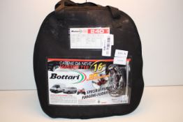 BAGGED BOTTARI ITALY MASTER T16 16MM SNOW CHAINS RRP £64.99Condition ReportAppraisal Available on