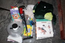 14X ASSORTED ITEMS TO INCLUDE DRESSING UP, TOYS & OTHER (IMAGE DEPICTS STOCK/CLEAR BOX NOT