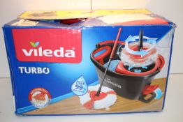 BOXED VILEDA TURBO MOP BUCKET SYSTEM RRP £35.00Condition ReportAppraisal Available on Request- All