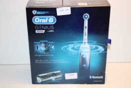 BOXED ORAL B GENIUS 9000 POWERED BY BRAUN 9000 TOOTHBRUSH RRP £150.00Condition ReportAppraisal