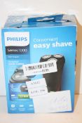 BOXED PHILIPS SERIES 1000 DRY SHAVER MODEL: S1310 RRP £40.00Condition ReportAppraisal Available on