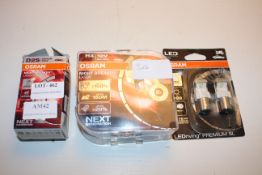 3X ASSORTED OSRAM ITEMS (IMAGE DEPICTS STOCK)Condition ReportAppraisal Available on Request- All